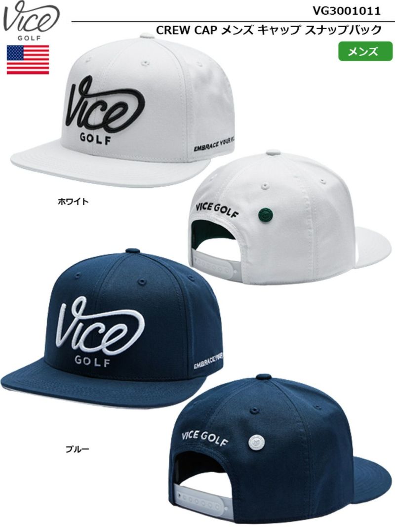 VICEGOLF_CREW_CAP_メンズキャップ