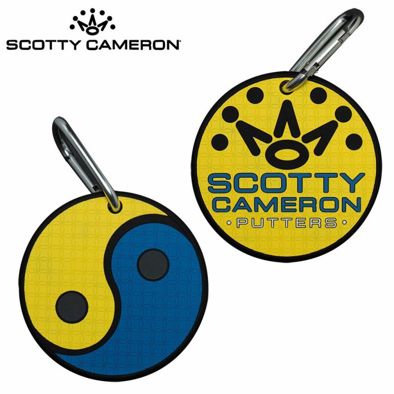 スコッティキャメロン YIN YANG RUBBER PUTTING DISC YELLOW/BLUE