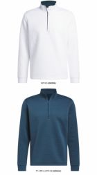 アディダスBOS柄ステッチ撥水ハーフジップ長袖スウェットNCM27メンズadidas2023秋冬モデル日本正規品
