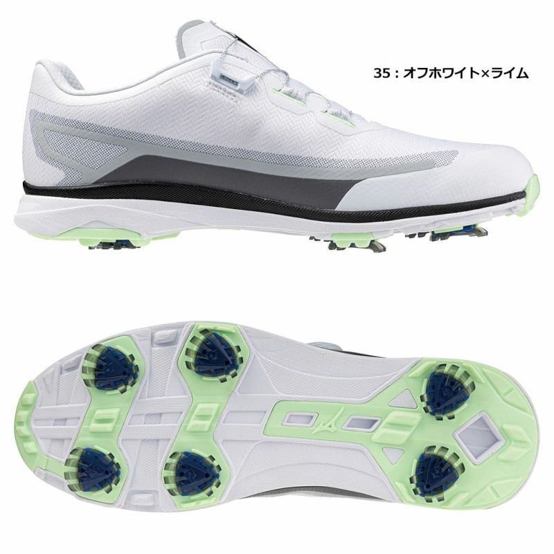 ミズノネクスライトゼロIGボアゴルフシューズスパイクシューズ51GM2380メンズmizunogolf2023年秋冬モデル日本正規品