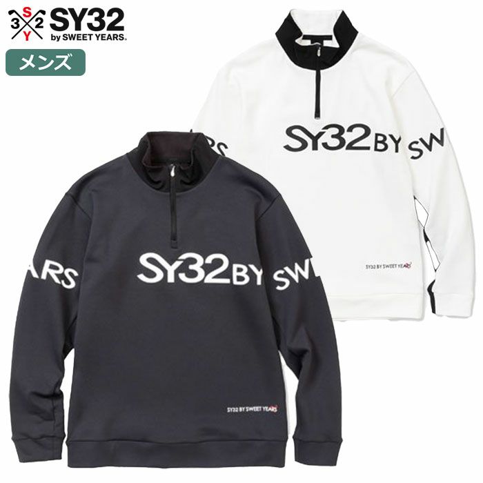 SY32GOLFSYG-23A02ZIPUPLIGHTSTRETCHSHIRTSシャツ長袖メンズ日本正規品2023秋冬モデル
