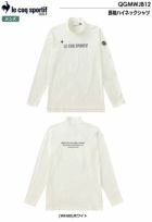 ルコック長袖ハイネックシャツQGMWJB12メンズlecoqsportifGOLF2023秋冬モデル日本正規品