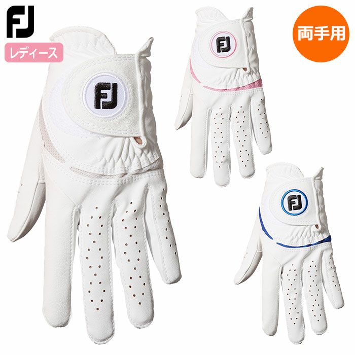 フットジョイWOMEN'Sウェザーソフ両手用ゴルフグローブレディースFGWF3PRFOOTJOY2023春夏モデル日本正規品