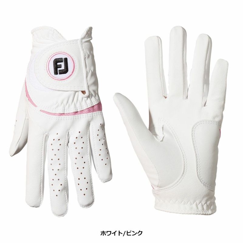 フットジョイWOMEN'Sウェザーソフ両手用ゴルフグローブレディースFGWF3PRFOOTJOY2023春夏モデル日本正規品