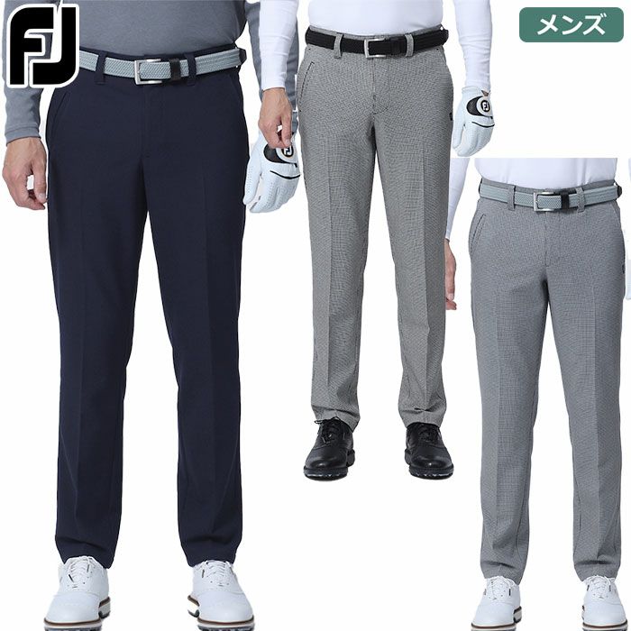 フットジョイハウンドトゥース起毛マルチポケットパンツFJ-F23-P03メンズFOOTJOY2023秋冬モデル日本正規品