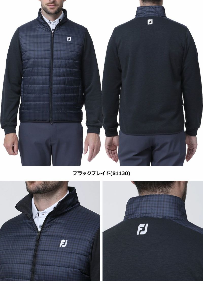 フットジョイハイブリッド中綿ジャージジャケットFJ-F23-M04メンズFOOTJOY2023秋冬モデル日本正規品