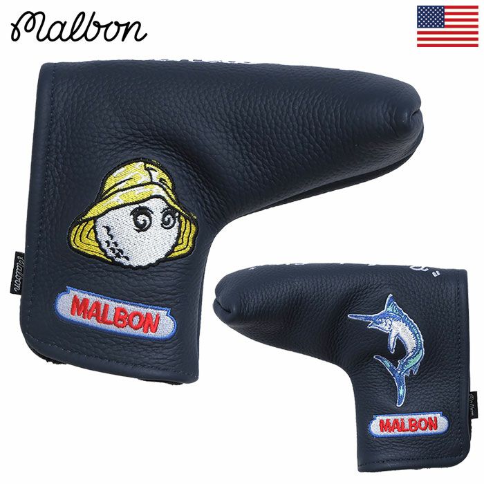 Malbon Golf パターカバー Buckets City BLADE COVER ブレード ピンタイプ マルボン 2023年モデル  USA直輸入品 | ジーパーズ公式オンラインショップ（JYPER'S）