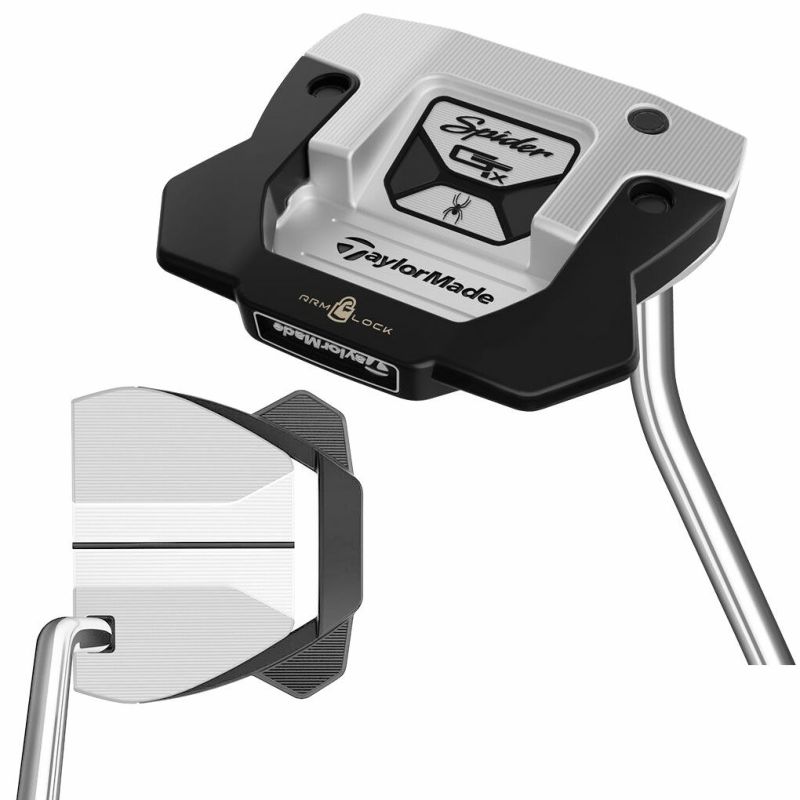 テーラーメイドSPIDERGTXARMLOCKスパイダーGTXアームロック中尺長尺パターメンズ右用TaylorMade2023年モデルUSA直輸入品