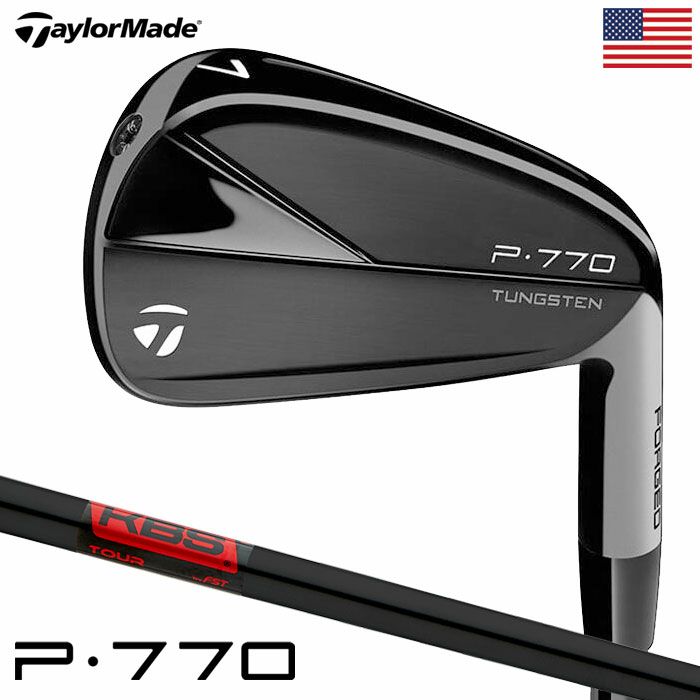 Taylormade アイアン P770 (2020) 6本セット テーラーメイド アイアン 