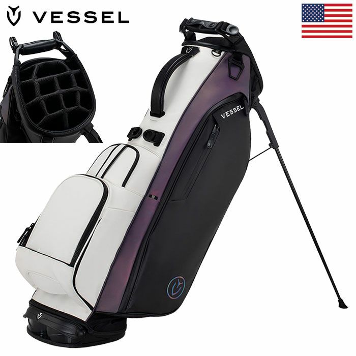 Vessel Golf Player IV Stand -Black 14-Way