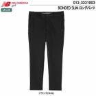 ニューバランスBONDEDSLIMロングパンツ012-3231003メンズnewbalance日本正規品2023秋冬モデル