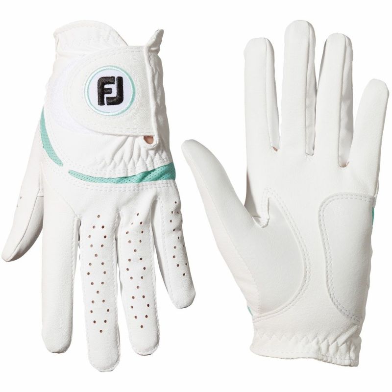 フットジョイWOMEN'SウェザーソフゴルフグローブFGWF3PRWTレディース両手用FOOTJOY2023春夏モデル日本正規品