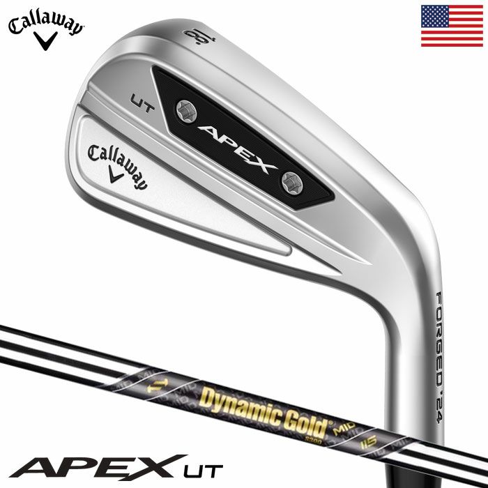 キャロウェイApexUTアイアン型ユーティリティメンズ右用DynamicGoldMID115スチールシャフトCallaway2023年モデルUSA直輸入品