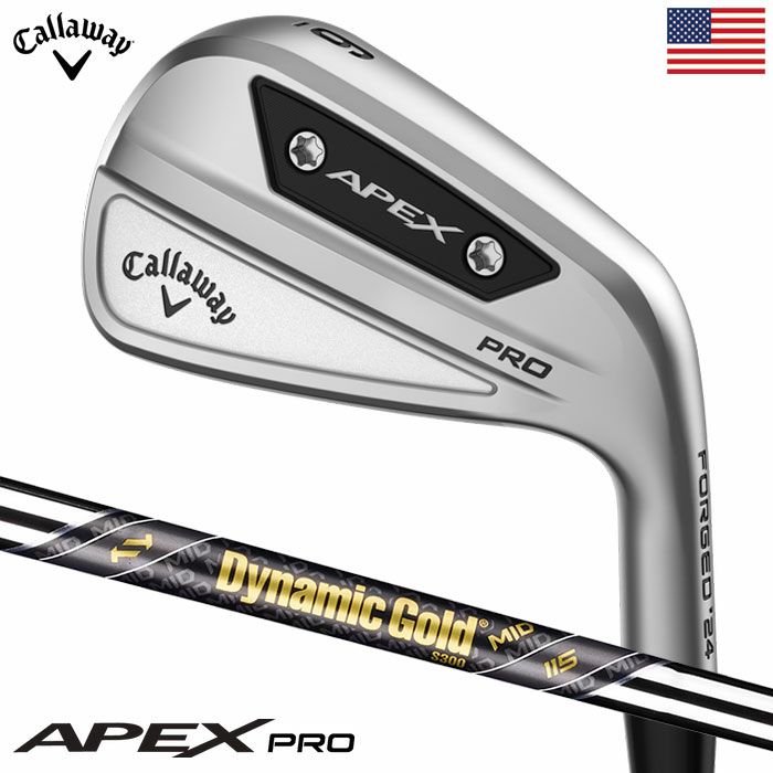キャロウェイ APEX PROアイアン 6本セット(5-9,PW) メンズ 右用 