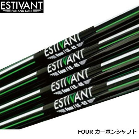 エスティバンゴルフ FOUR フォア カーボンシャフト単品 ESTIVANT GOLF ゴルフシャフト 視野領域スイング誘導 元調子 46inch  日本正規品 日本 JP JPN JAPAN | ジーパーズ公式オンラインショップ（JYPER'S）