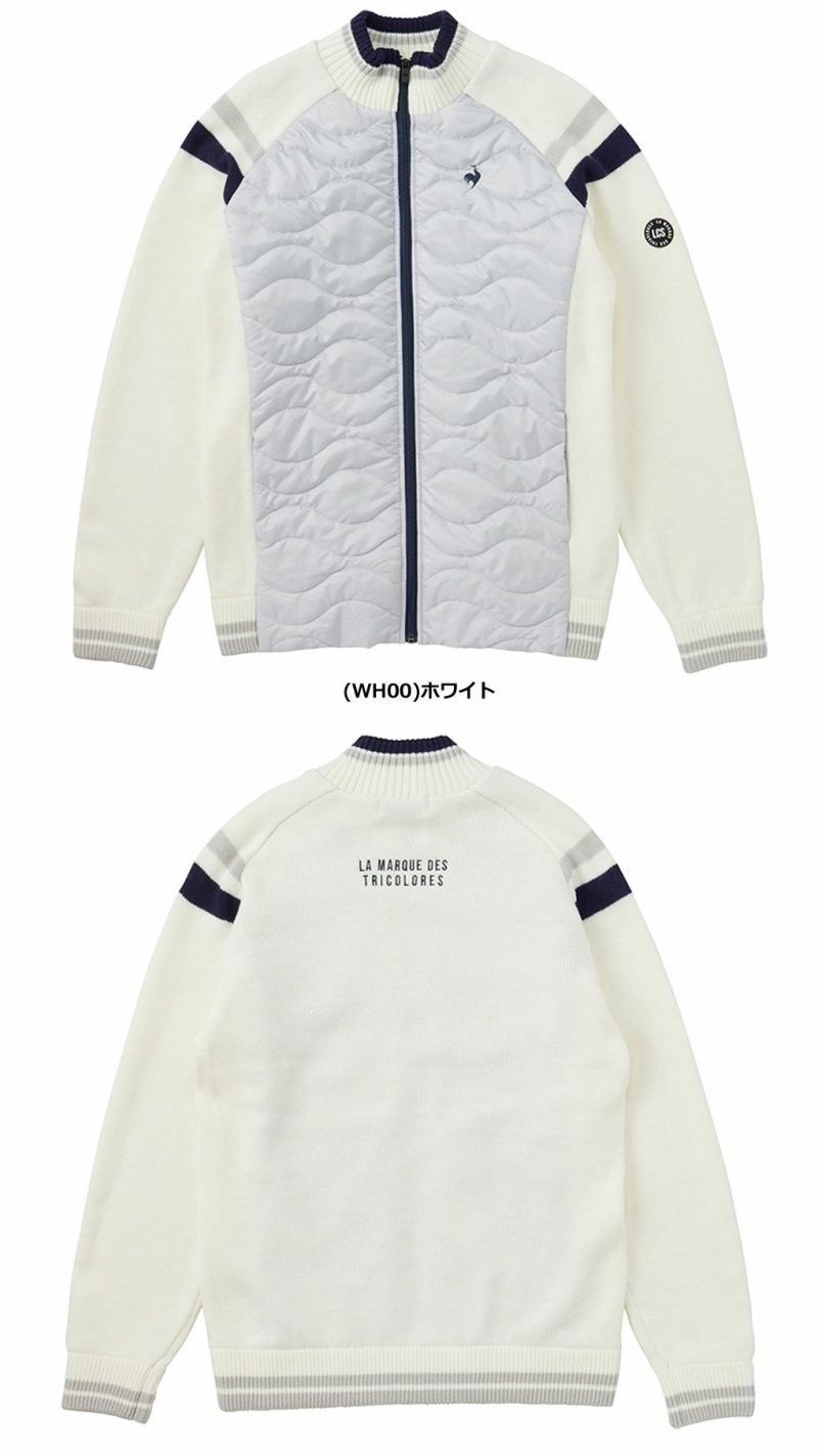 ルコックスポルティフハイブリッドセーターメンズQGMWJL56lecoqsportif2023秋冬モデル日本正規品