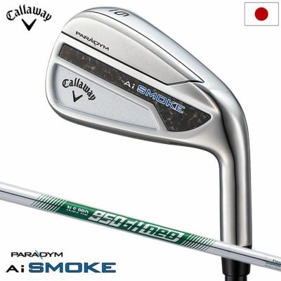 キャロウェイ PARADYM Ai SMOKE アイアン 5本セット (#6-PW) メンズ 右用 N.S.PRO ZELOS 7 スチールシャフト  日本正規品 2024年モデル Callaway【2024年2月2日発売】 | ジーパーズ公式オンラインショップ（JYPER'S）