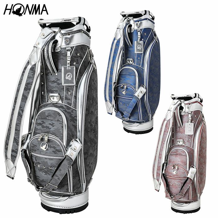 本間ゴルフカモフラージュキャディバッグ9型CB12418HONMAGOLF2024年モデル日本正規品