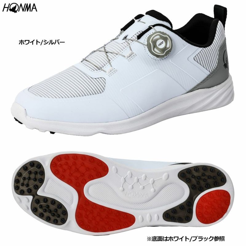 本間ゴルフユニセックス4Eダイヤル式スパイクレスシューズSR12403HONMAGOLF2024年モデル日本正規品