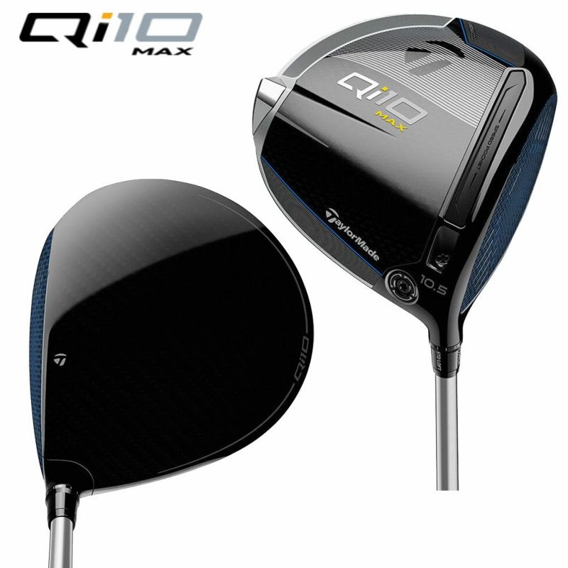 テーラーメイドQi10Maxドライバーメンズ右用FUJIKURASPEEDERNXTCS50カーボンTaylorMade2024年モデルUSA直輸入品