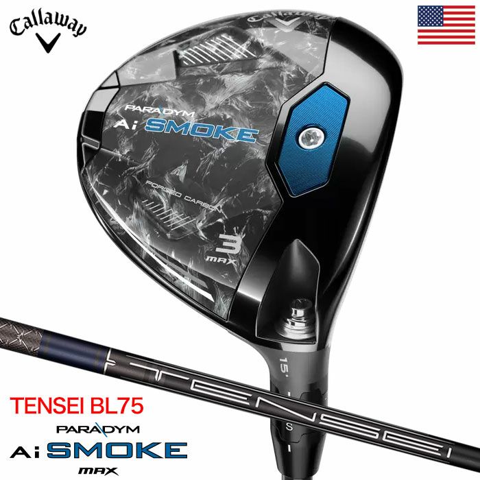 キャロウェイ Paradym Ai Smoke MAX フェアウェイウッド メンズ 右用 