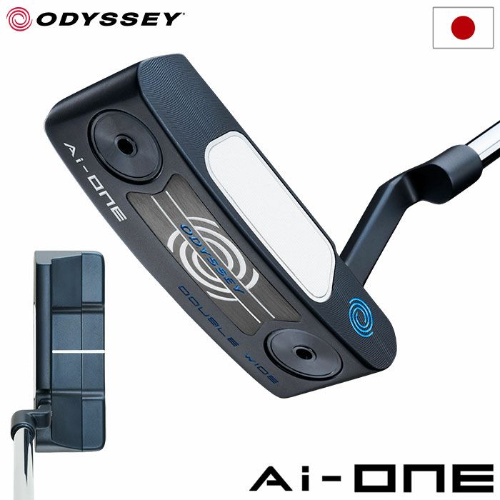 オデッセイAI-ONEDOUBLEWIDECHパターメンズ右用STROKELAB90シャフト33インチ34インチODYSSEY日本正規品2024年モデル