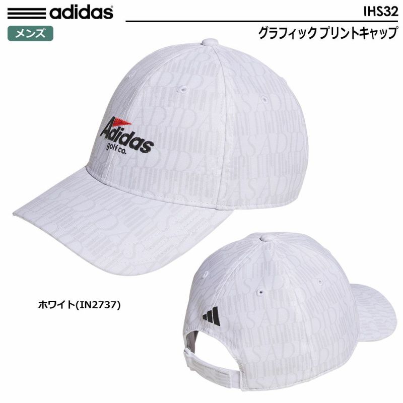 アディダスグラフィックプリントキャップIHS32メンズadidas2024春夏モデル日本正規品