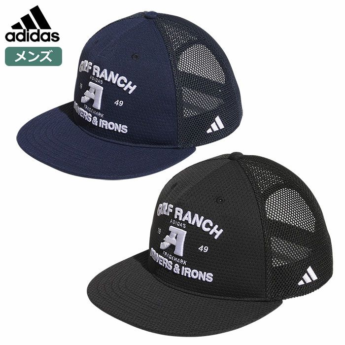 アディダスフラットブリムメッシュキャップIHS33メンズadidas2024春夏モデル日本正規品