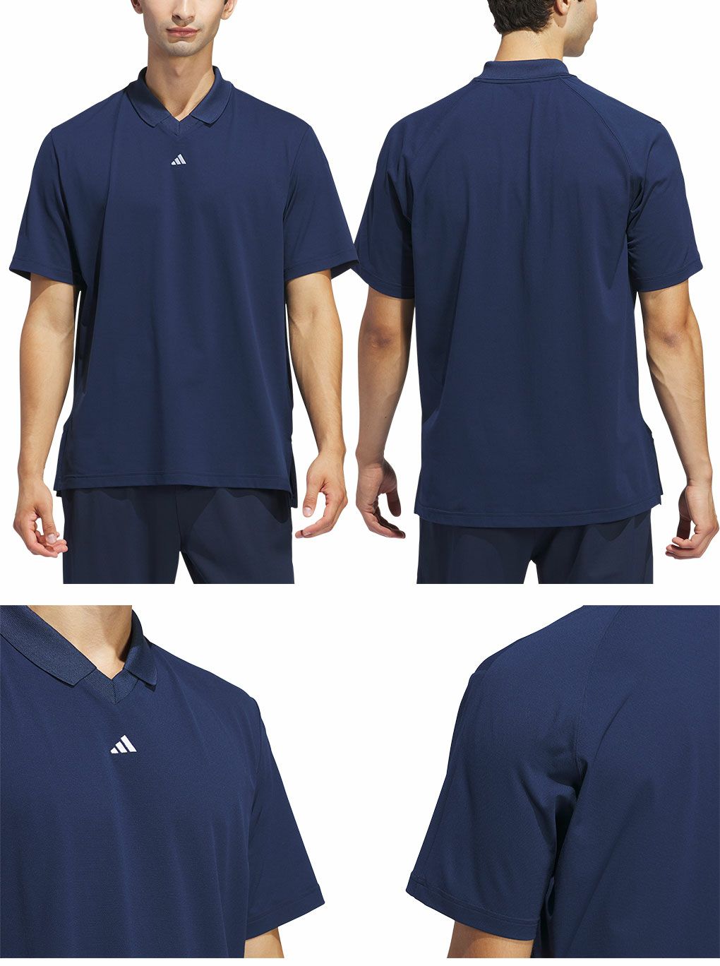 アディダスULT365ツイストニットピケルーズフィットポロEZA66メンズadidas2024春夏モデル日本正規品