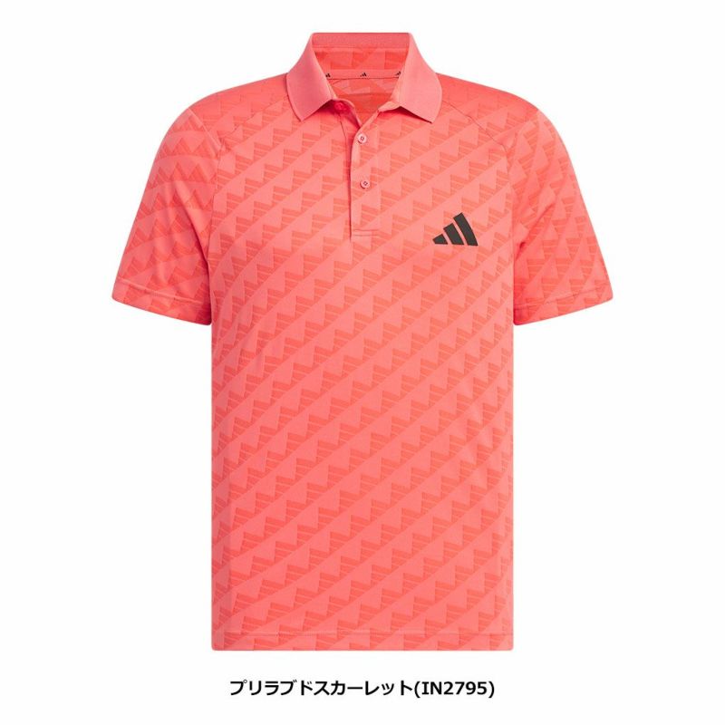 アディダスHEAT.RDYBOSジャガードポロIKJ53メンズadidas2024春夏モデル日本正規品