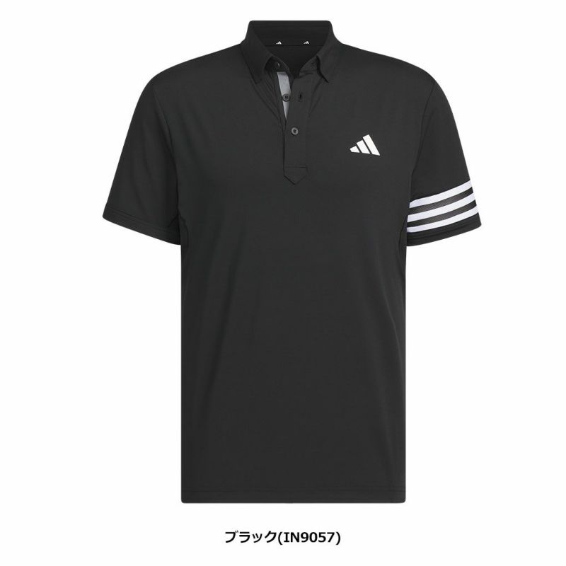 アディダス 3ストライプス メッシュベントポロ IKK68 メンズ adidas