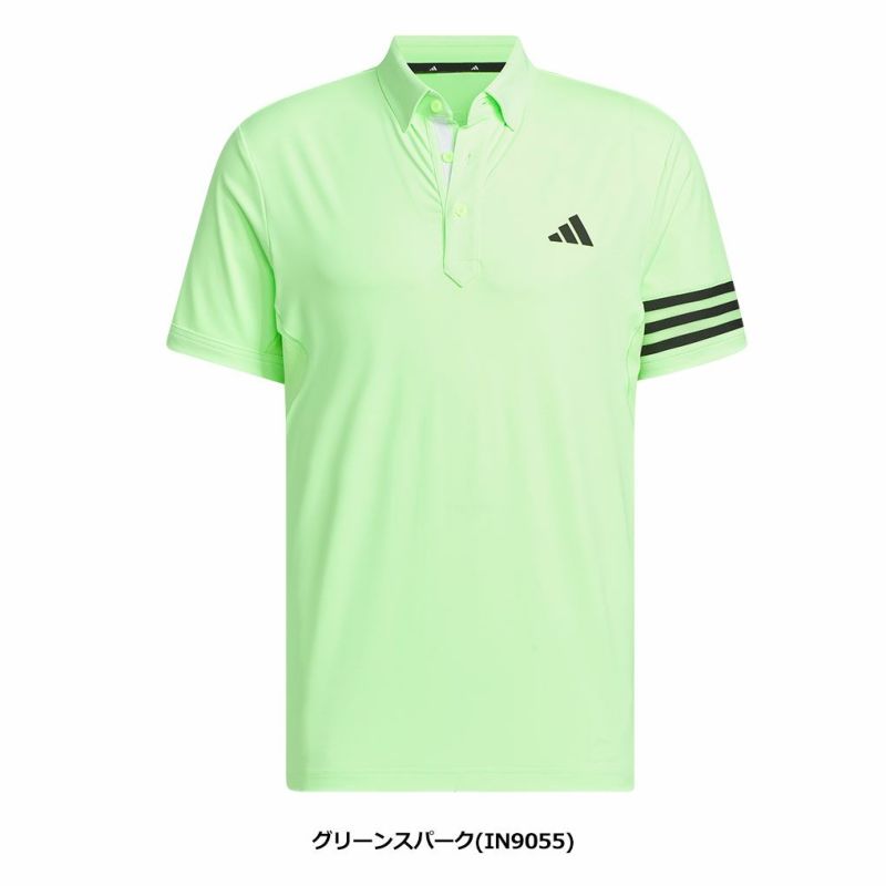 アディダス 3ストライプス メッシュベントポロ IKK68 メンズ adidas