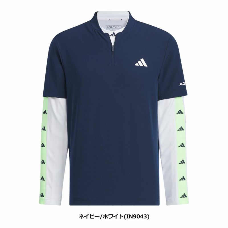 アディダスBOSグラフィックレイヤードセットシャツIKK78メンズadidas2024春夏モデル日本正規品