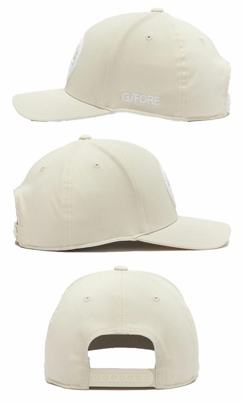 G/FORE ジーフォア ゴルフ ハット キャップ 帽子 ホワイト ジーフォア