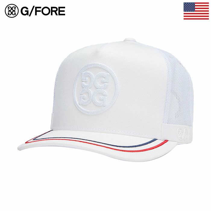 GforeジーフォアゴルフキャップCIRCLEG'SSOUTACHECOTTONTWILLTRUCKERHAT帽子GMH000009USA直輸入品