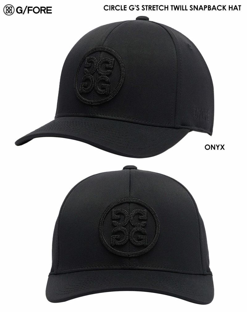 GforeジーフォアゴルフキャップCIRCLEG'SSTRETCHTWILLSNAPBACKHAT帽子GMH000005USA直輸入品