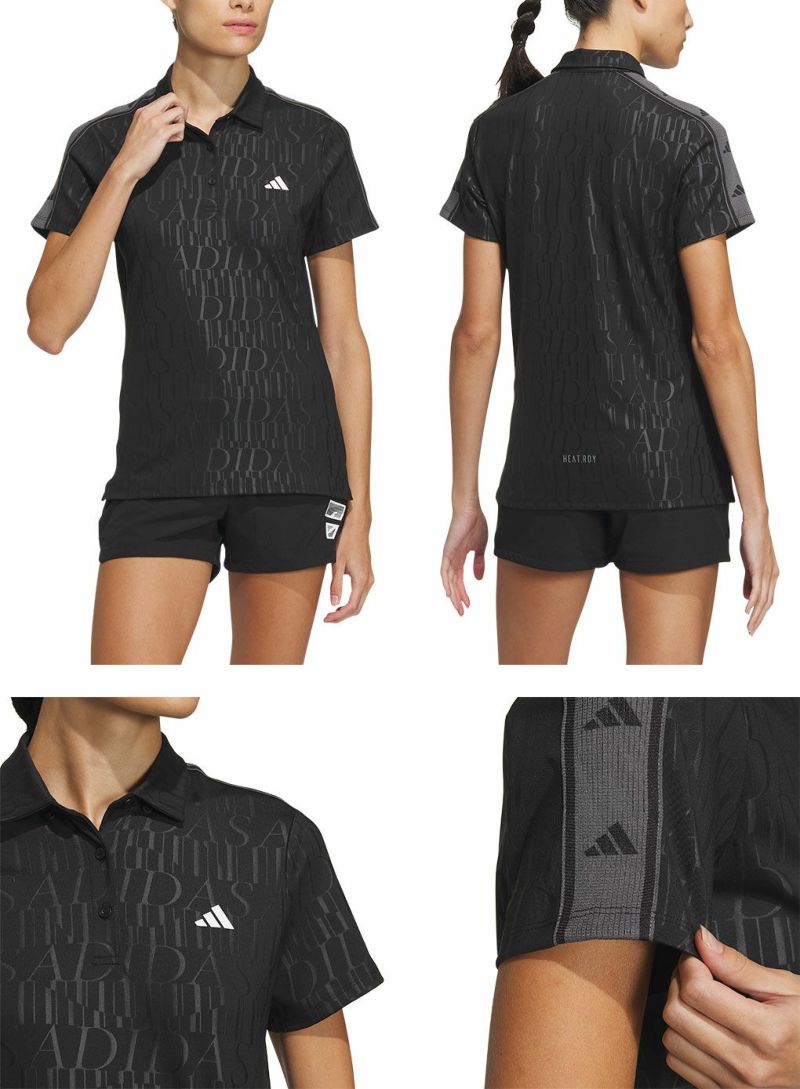 アディダスHEAT.RDYデボスグラフィックシャツIKK60レディースadidas2024春夏モデル日本正規品