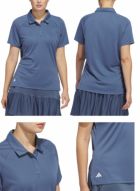 アディダスHEAT.RDYラグランスリーブポロKLN73レディースadidas2024春夏モデル日本正規品