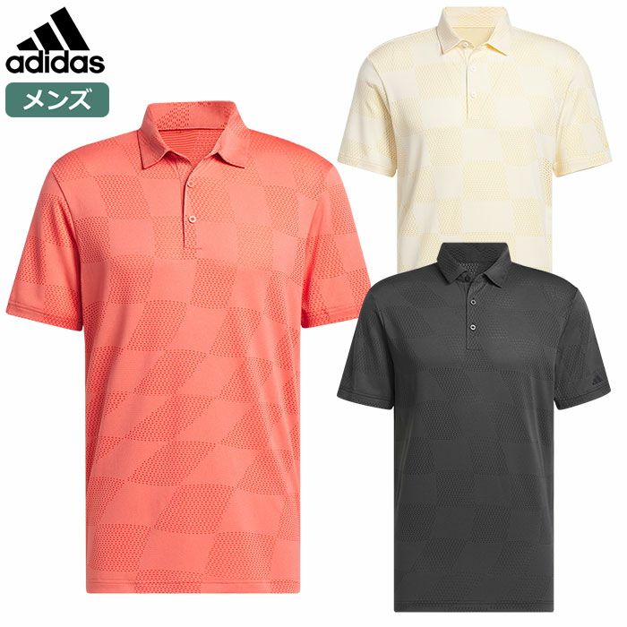 アディダスビッグBOXメッシュポロKOW01メンズadidas2024春夏モデル日本正規品