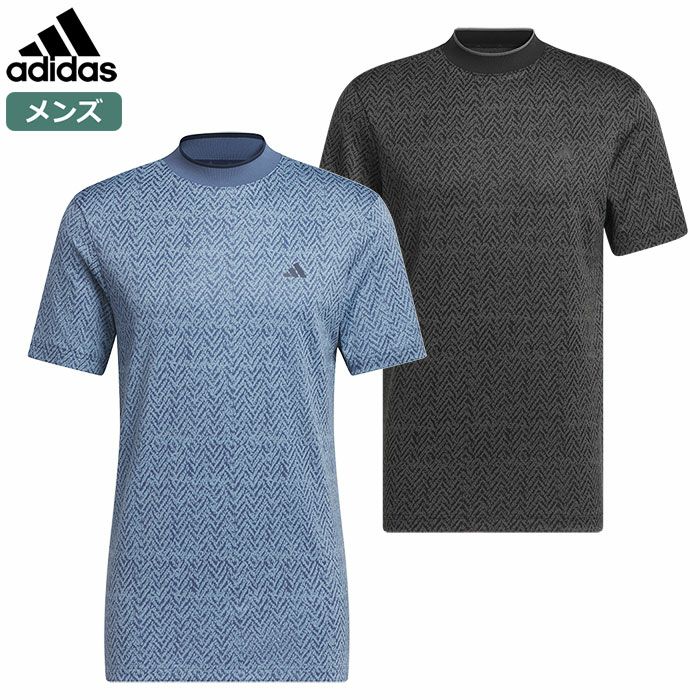 アディダスミニヘリンボーンストレッチドライモックKOW02メンズadidas2024春夏モデル日本正規品