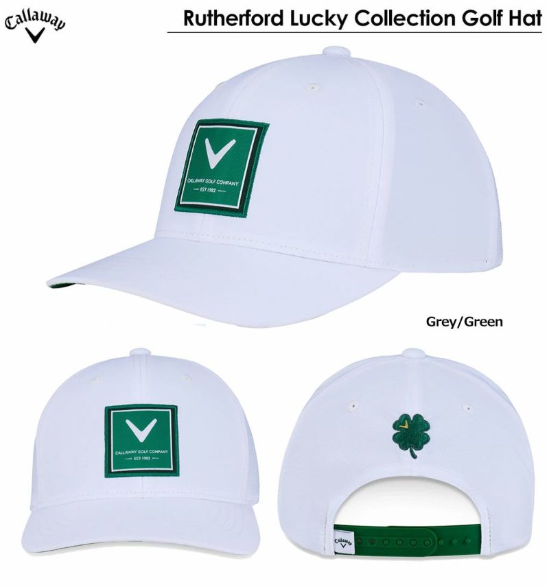 CallawayMen'sRutherfordLuckyCollectionGolfHatUSA直輸入品