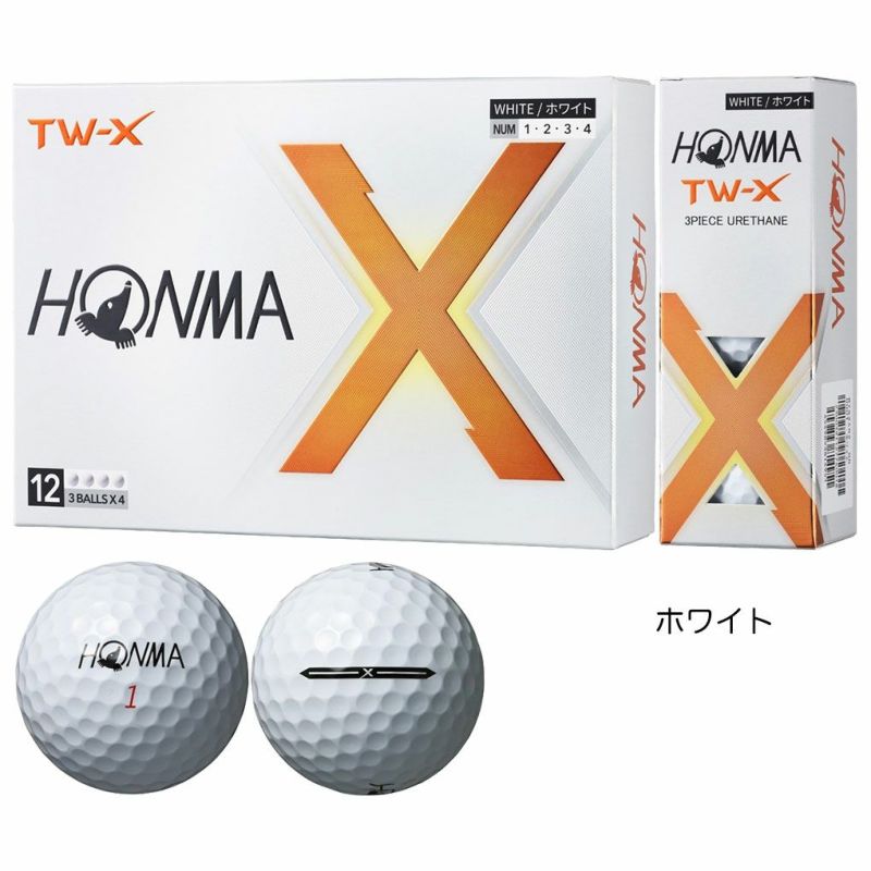 本間ゴルフHONMA2024TW-XTW-Sボール1ダース(12球入)2024年モデル日本正規品