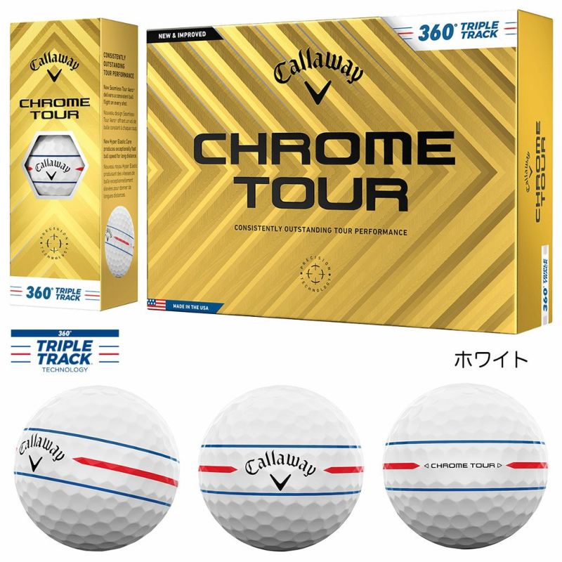 キャロウェイ 2024 CHROME SOFT / CHROME TOUR / CHROME TOUR X