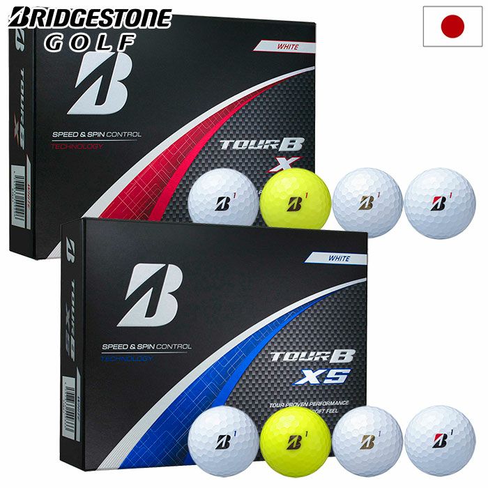 ブリヂストンゴルフ 2024 TOUR B X / TOUR B XS 1ダース(12球入) 2024 