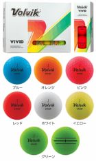 ボルビック Volvik 2024 New VIVID マットカラー 1ダース(12球入