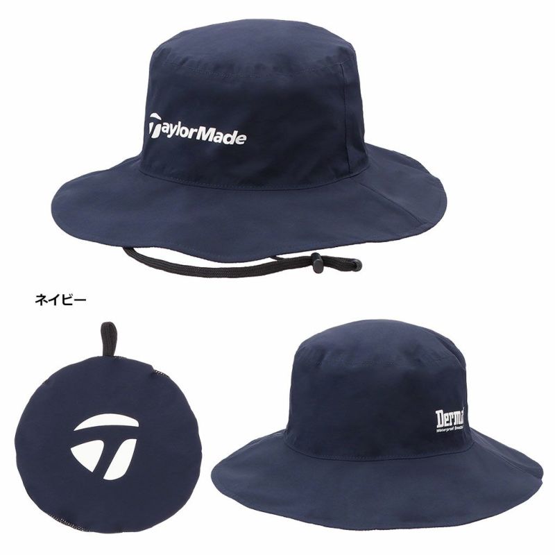 テーラーメイドパッカブルレインハットTL343メンズ帽子TaylorMade2024春夏モデル日本正規品