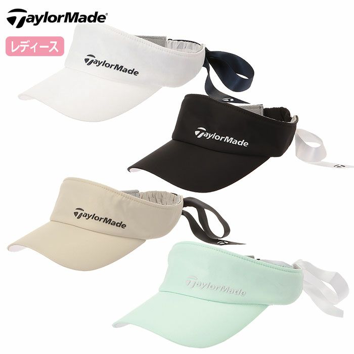 テーラーメイドウィメンズハイクラウンリボンバイザーTL364レディース帽子TaylorMade2024春夏モデル日本正規品