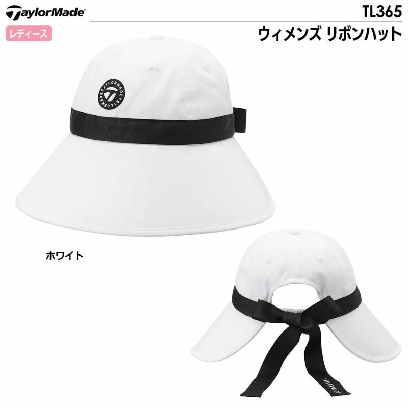 テーラーメイドウィメンズリボンハットTL365レディース帽子TaylorMade2024春夏モデル日本正規品