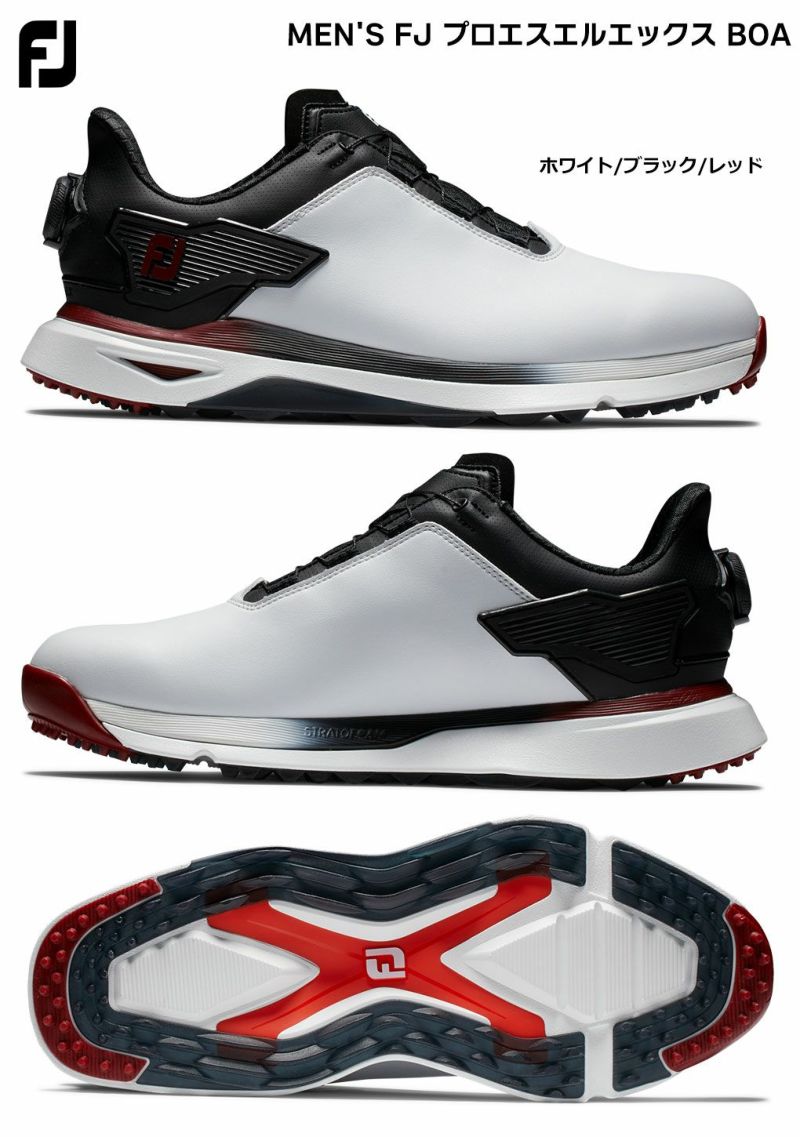 フットジョイMEN'SFJプロエスエルエックスBOAスパイクレスシューズ56909FOOTJOY2024年モデル日本正規品