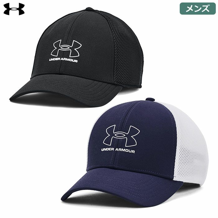 アンダーアーマーUAアイソチルドライバーメッシュキャップ1369804メンズUNDERARMOUR2024春夏モデル日本正規品